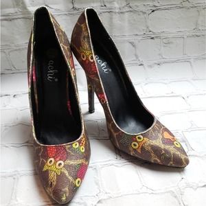 Machi Miya Owl Pump Heel 5.5"